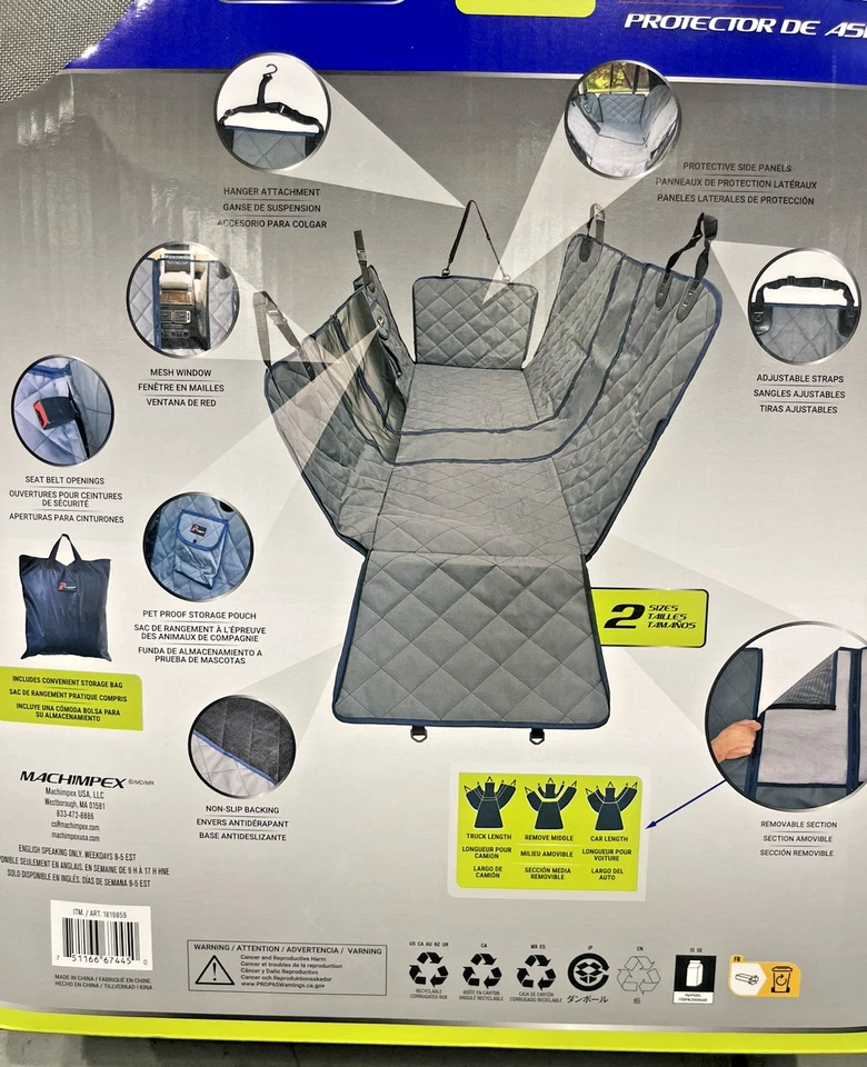 Funda protectora de asiento serie Platinum 4 en 1 Foto 3 de 4