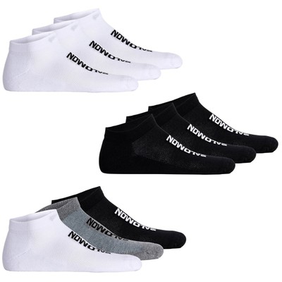 Salomon Unisex Sneakersocken, 3er Pack - EVERYDAY LOW, Mesh-Einsatz, atmungsa...