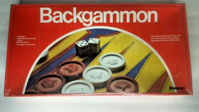 Backgammon Game New Sealed Vintage VTG Pressman Family #2014 Free Shipping