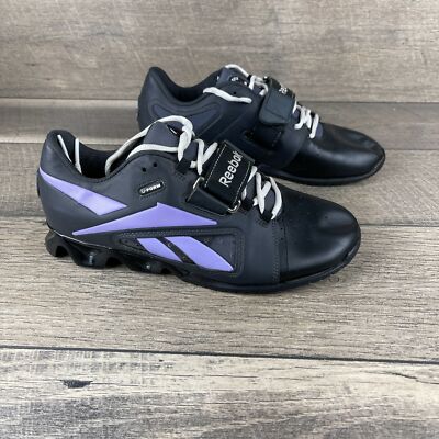 Reebok V48459 Black/Gray Women Crossfit Lifter Training Sneaker Shoe Size  US