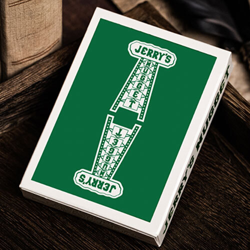 Mazzo di carte Jerry's Nugget (Felt Green) Marked Monotone Playing Cards