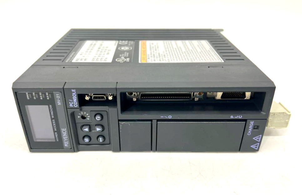 KEYENCE MV-21 Servo Amplifier MV Series Color Black Operation 