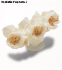 Realistic 3D Popcorn Crocs Jibbitz Charm Authentic