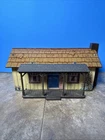 VINTAGE MARX GUNSMOKE TIN LITHO  WESTERN RANCH HOUSE CABIN