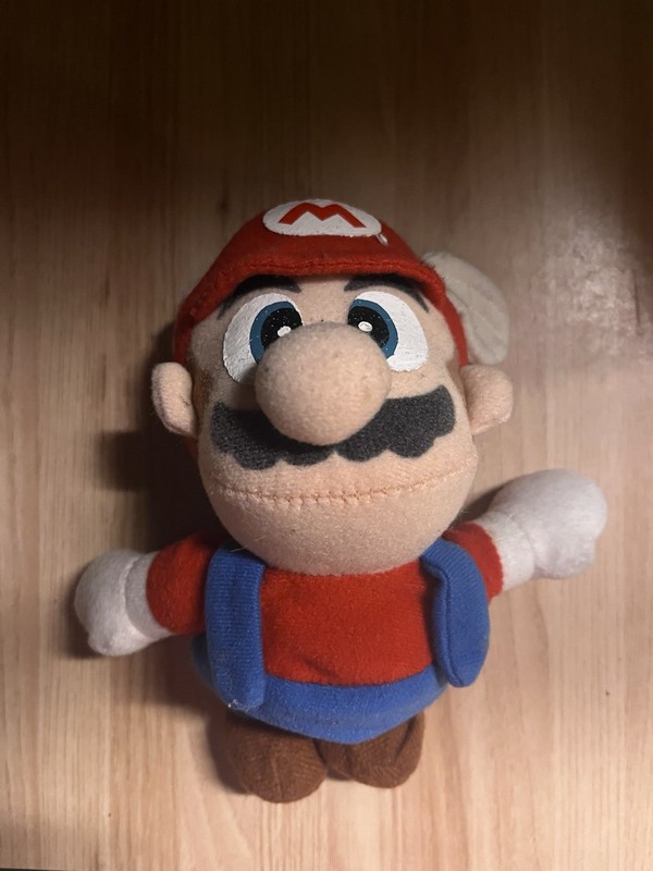 Super Mario 64 Plush WING CAP MARIO EXTREMELY RARE UNKNOWN READ DESC