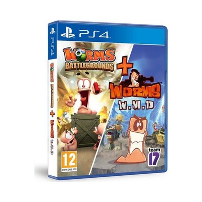 Worms: Battlegrounds + W.M.D - PS4 / PlayStation 4 - Neu & OVP - EU Version