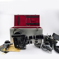 Bolex Paillard H8 Reflex Outifit w. 4 Lenses, MST Motor, Pistol Grip