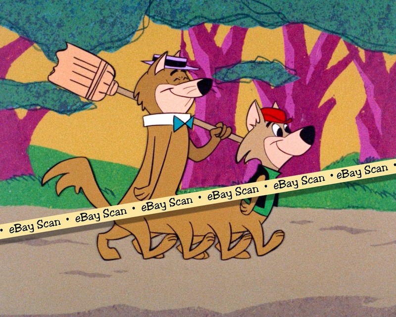 Rare! HOKEY WOLF Cartoon TV Photo HANNA BARBERA Studios HUCKLEBERRY HOUND SHOW