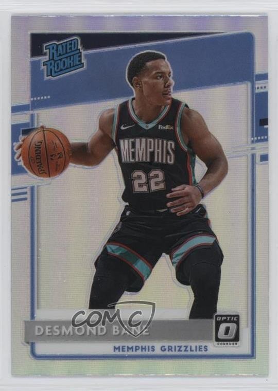 2020-21 Panini Donruss Optic Rated Holo Prizm Desmond Bane #180 Rookie RC 1k9t