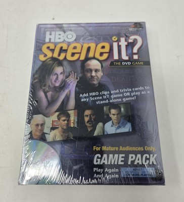 HBO Scene It  DVD Trivia Game Pack  Sopranos TVMA  New Sealed