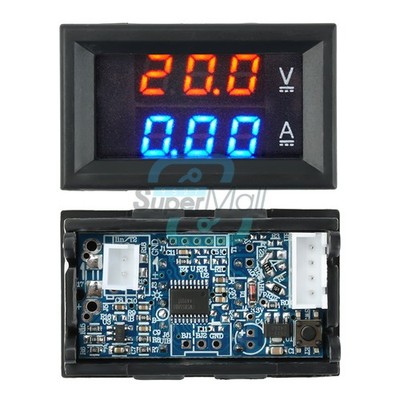 DC 4-28V Voltmeter Ammeter LED Display Volt Voltage Tester DC 0-300V 10/50/100A