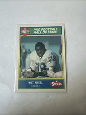 1990 SWELL GREATS ART SHELL OAKLAND RAIDERS #37 AE1