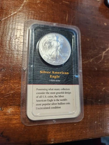 2000 $1 Silver American Eagle  Uncirculated Sealed in Original Littleton Holder