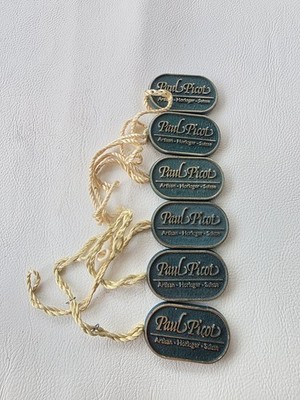 PAUL PICOT X5 Tag Lot Vintage Watch Tags Tag For Watch 