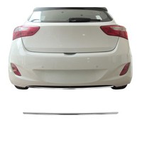 Heckleiste StoßStangen Leiste FüR Hyundai I30 2011-2017 Edelstahl Chrom 1Tlg