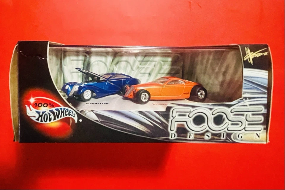 100% Hot Wheels • Foose Design Box Set • Manhattan & Hemisfear • 2001 - Image 2 of 4