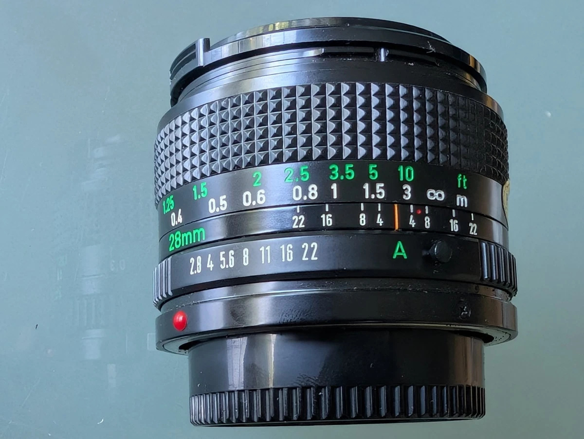 Canon FD f/2.8 Camera Lenses 28mm Focal for sale | eBay