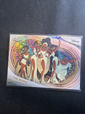 2025 Topps Chrome Disney #48 The Muses Mickey Mouse Shimmer  Mint