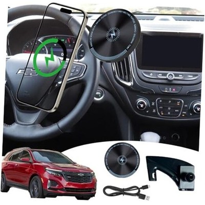 for Chevy Equinox Phone Mount 15W Fast Wireless Charger for 2024 Chevy Equinox 
