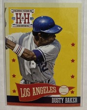 2013 Hometown Heroes Baseball Dusty Baker Card #117 Complete Your Set! ⚾️