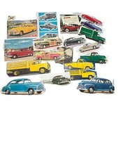 Vintage 1940s Automobile Advertising Ephemera Lot Studebaker Kaiser Frazer Jeeps