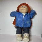 Vintage 1980’s Cabbage Patch Kid Original Clothes Red Hair Blue Eyes