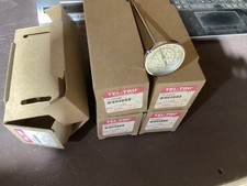 Lot of 5 Tel-Tru GT100 Thermometer 0-220 Deg F 0-100 C 5in Stem 2in Gauge