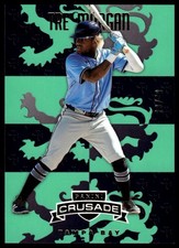 2025 Panini Crusade #22 Tre' Morgan Teal #/49