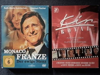 2 DVD Box Set Monaco Franze + Kir Royal beide komplett Mario Adorf inkl. Versand