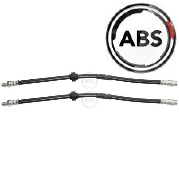 2X Bremsschlauch A.B.S. SL6104 2 BremsschläUche Rechts Links Vorderachse-image
