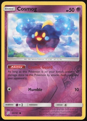 Cosmog Reverse Holo Common SM - Team Up 69/181 NM EN