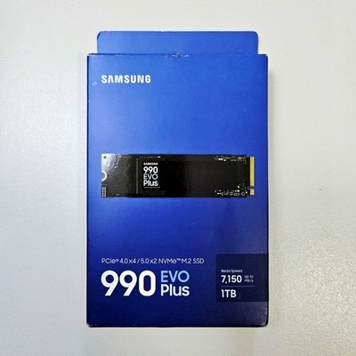 Samsung 990 EVO PLUS 1TB SSD NVME M.2 Gen 4.0 & 5.0 Solid State