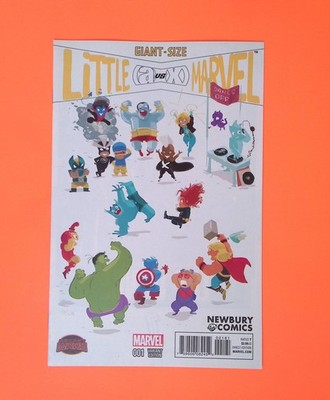Giant-Size Little Marvel AvX #1newbury 2015 Marvel Comics Variant RY89-32