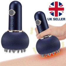 Electric Lymphatic Drainage Machine Meridian Body Massage Brush Microcurrent UK