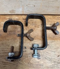 SWL C-Klemmenhalterung, Klemmenpaar hält je 50 kg.