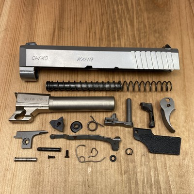 KAHR CW40 .40 Cal Repair Parts Stainless, Slide Barrel Trigger Pins Hammer - N50