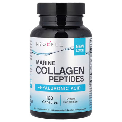 NeoCell Marine Collagen Beauty Builder + Vitamin C & Hyaluronic Acid 120 Capsule