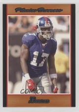 2007 Bowman Orange 205/250 Plaxico Burress #80 0a4r