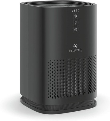 MA-14 Air Purifier with True HEPA H13 Filter | 470 ft² per Hour | Black, 1-Pack