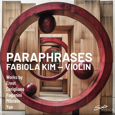 CD Paraphrases Fabiola Kim Violin Ernst Corigliano Paganini Milstein Yun K264K82