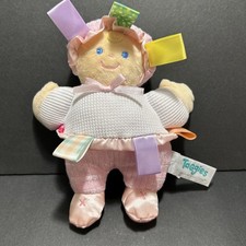 Mary Meyer TaGgies Doll Pink Plush Satin Signature Collection Baby Toy Lovey