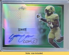 2017 Leaf Metal US Army All-American Bowl 1/1 Stephen Carr #BA-SC1 Auto fm0