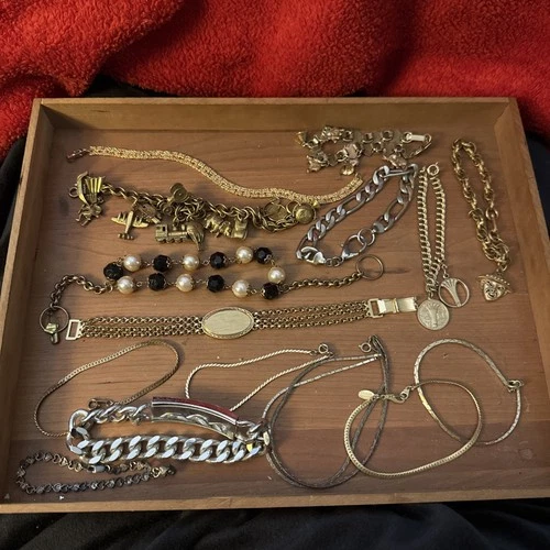 Vintage Bracelet Costume Jewelry Lot-14