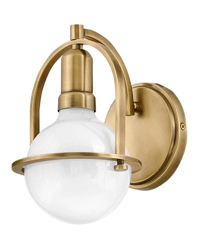 Hinkley Lighting 53770 Somerset 1 Light 9" Tall Bathroom Sconce - Black - Picture 2 of 11