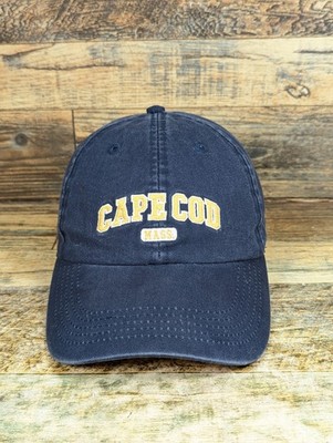 Cuffys of Cape Cod Massachusetts Strapback Blue Hat Cap