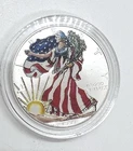 1999 US Silver Eagle 1 oz. in Full Color w/ Box & COA..
