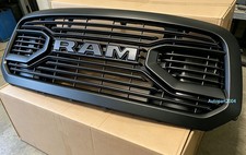 Grille For Dodge Ram 1500 Grill 2013 2014 15 16 2017 2018 Grille Wletter Black