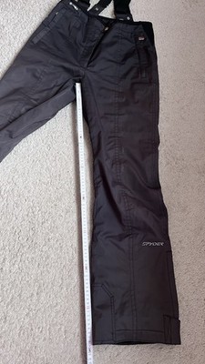 Spyder Skihose Damen Gr.38 Schwarz-grau Thinsulate Winterhose