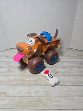 Street Dogs Wireless Remote Control Talking Brown Truck Jakks Pacific VIDEO