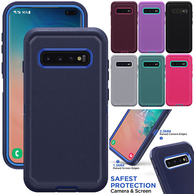 For Samsung Galaxy S10/S10E/S10 Plus Hybrid Case Shockproof Heavy Duty  Cover